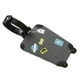 thumbnail image 3 of Etiqueta de equipaje,Etiqueta de silicona para equipaje,accesorios de viaje,Identificación de la maleta Titular de la dirección de equipaje,Nombre Monedero Bolsos Identificadores, 3 of 8