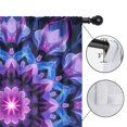 thumbnail image 4 of Blackout Kids Curtains,Purple Blue Tie Dye Pattern Childrens Insulated Curtains Set Of 2,Bedroom Essentials,Toddler Room Decor 52"x63", 4 of 5