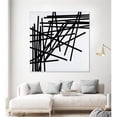 thumbnail image 2 of Giant Art 84x84 ALUMETTES Fine Art Giant Canvas Print in White, 2 of 3