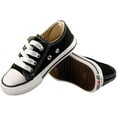 thumbnail image 3 of Boys and Girl Low Top Canvas Kids Lace up Sneakers, 3 of 8