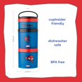thumbnail image 4 of Whiskware Marvel - Recipientes apilables para bebés, niños y niños, 3 tazas apilables para aperitivos para la escuela o viajes, apto para fórmulas, apto par, 4 of 4