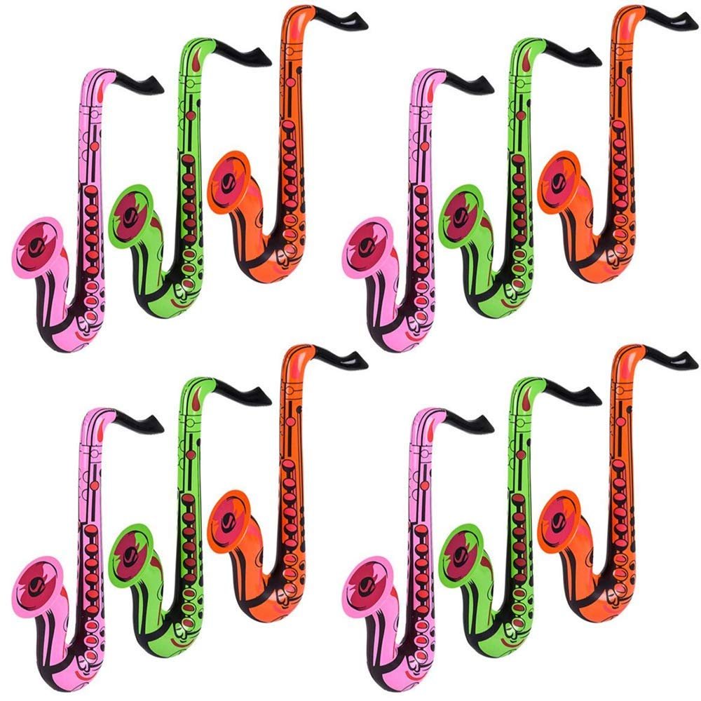 Kicko 24 inches Saxophone Inflate Party Decoration Party Balloons Toy