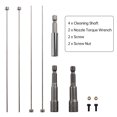 thumbnail image 3 of Nozzle Cleaner,Of Wrench Nozzle Torque Cleaner 3d Wrench Nozzle Suitable Most Nozzles Suitable With 4 3d Printer And Nozzle Kit Cleaner Nozzle Cleaner Kit With Printer Nozzle M7/m8 Nozzles 4pcs And, 3 of 6