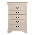 thumbnail image 2 of Louis Phillipe Beige 5 Drawer Chest of Drawers (33 in L. X 18 in W. X 48 in H.), 2 of 5