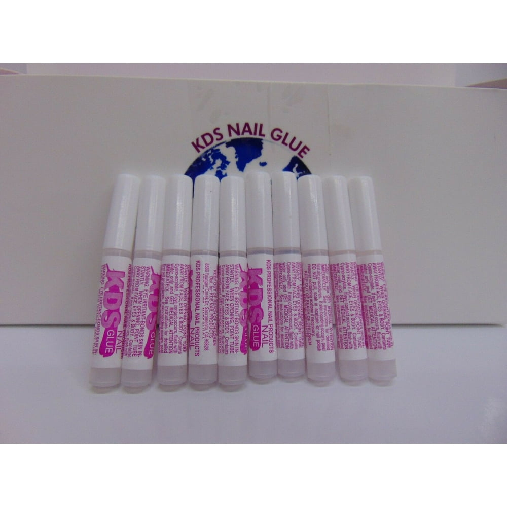 10 pcs KDS Nail Tip Glue Adhesive Super Bond For Acrylic Nails Tips
