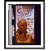 Historic Framed Print, For colored girls who have considered suicide when the rainbow is enuf.Paul Davis. - 2, 17-7/8" x 21-7/8"