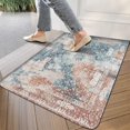thumbnail image 3 of Boho Pale Orange Vintage Carpet Door Mat 30 X 17 Inch Welcome Doormat Indoor Outdoor Entrance Floor Mat Non Slip Spring Summer Decor Rubber Mats, 3 of 6