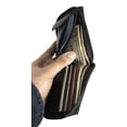 thumbnail image 5 of Genuine Leather Bifold Wallet For Men, Wallet with RFID Blocking (Black), 5 of 11