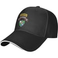 thumbnail image 2 of 3rd Battalion, 75th Ranger Regiment with Ranger Tab Adjustable Baseball Cap Unisex Sandwich Dad Hat Golf Hat, 2 of 8