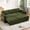 Green, variant on 81" Gray Chenille L Shaped Sectional Sleeper Sofa Bed with Pull Out Bed 4 in 1 with Storage Chaise,USB Ports,Side Pocke