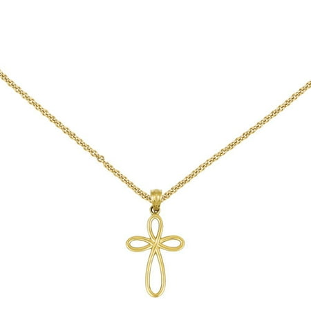 14kt yellow gold ribbon