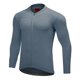 thumbnail image 3 of Camisetas de ciclismo Santic para hombre, de manga larga, cómodas, con protección solar, para ciclismo de carretera, de secado rápido, K20M3178, 3 of 5