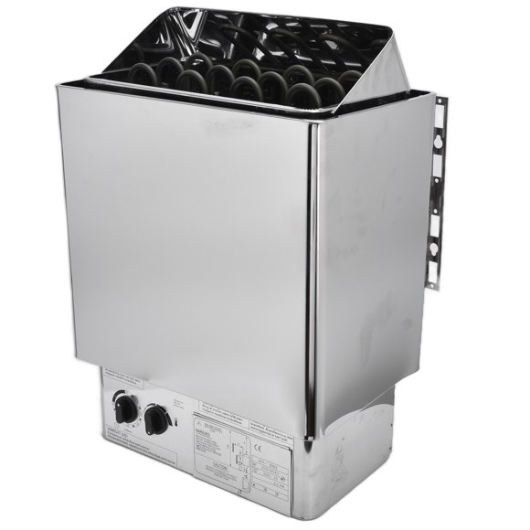 Chauffe-Sauna Électrique 6kW en Acier Inoxydable Accessoire de Sauna