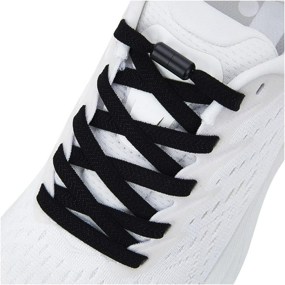 2 Pair Elastic Shoe Laces - Elastic No Tie Shoelaces for Adults & Kids Shoes Sneakers