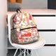 thumbnail image 5 of Easygdp Firefighter Icons Mochila Casual para Portátil, Mochila para Escuela, Viajes, Negocios, 5 of 6