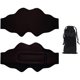 thumbnail image 1 of wonima11 Mulberry Silk Sleep Mask, Padded Silk Eye Mask for Luxury Sleep in Total Darkness (Black), 1 of 1