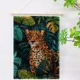thumbnail image 2 of Leopard in Jungle DIY Latch Hook Rug Kits Crochet Yarn Printed Match Embroidery Needlework Carpet Cover Hook and Latch Kit Tapestry Merry Christmas Floor Decor 40x60cm(3), 2 of 7