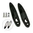 thumbnail image 2 of Support d'Extension de Clignotant Kit de Déplacement de Plaque d'Immatriculation Compatible avec Softail 00-20 Noir, 2 of 10