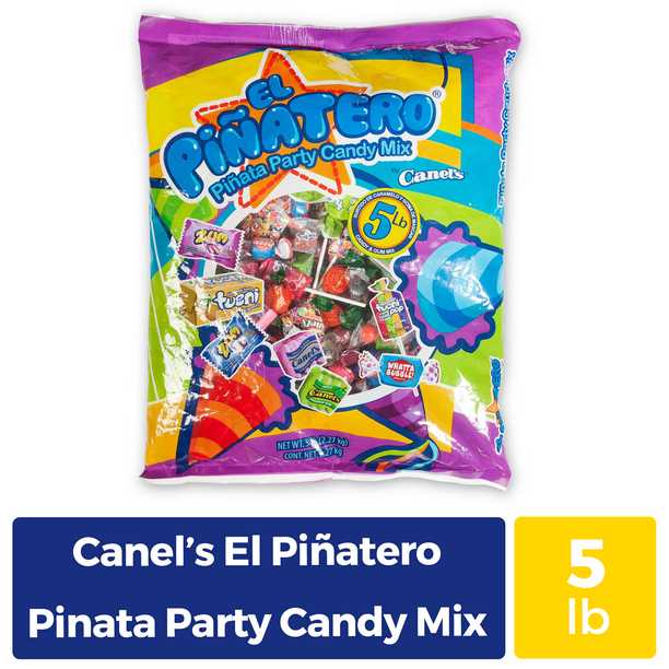 Canel's El Pinatero Pinata Party Candy Mix, Assorted Fruit Flavors, 80 ...