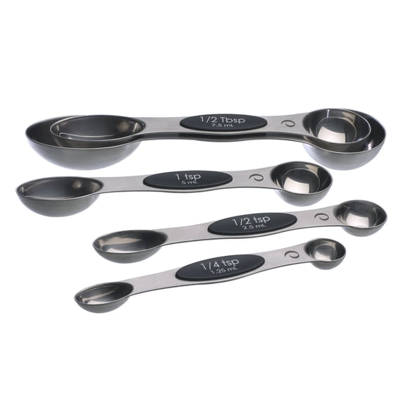 Prep Solutions Durable Nesting Measuring Spoon Set for Kitchen