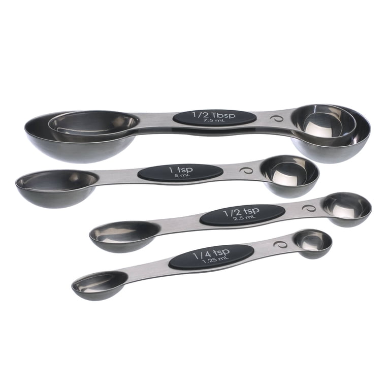 Prep Solutions Nesting Measuring Spoon Set, Stainless Steel photo 1