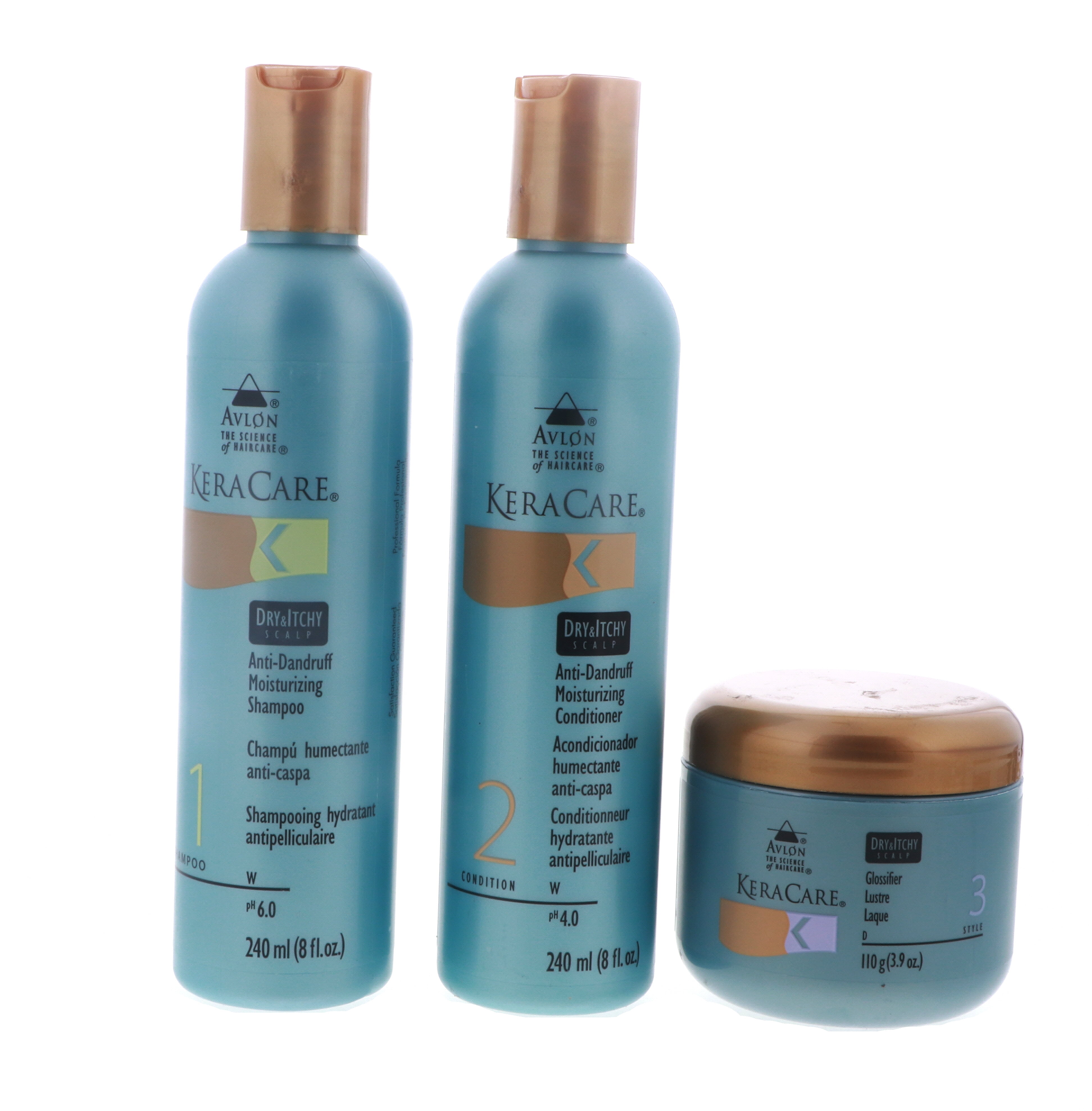 Avlon KeraCare Dry & Itchy Scalp AntiDandruff Moisturizing Conditioner, 8 oz 1 Pc, Avlon