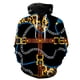 thumbnail image 1 of Sudadera con capucha y cremallera con estampado animal abstracto para hombre, divertida sudadera de hip hop, tops de moda, gran oferta 2024, estampado 3D, informal, de gran tamaño, genial, 1 of 6