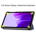 thumbnail image 2 of Funda plegable anticaída para tableta Samsung Galaxy Tab A7 Lite cubierta Kuymtek protectora suave de PU + PC 87 SMT220SMT225, 2 of 7