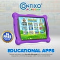 thumbnail image 5 of (5 pack) Contixo 7" Kids Tablet, Educational Android Tablet for Kids 3-12, 32GB, Parental Controls, Kid-Proof Case with Kickstand – Purple, 5 of 10