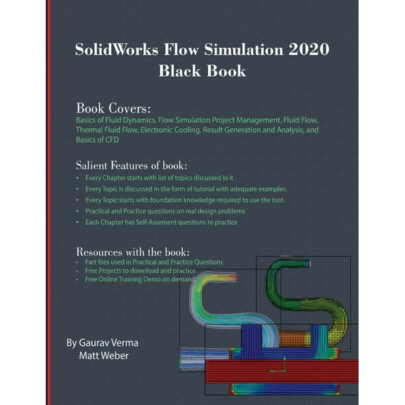 SolidWorks Flow Simulation 2020 Black Book, (Paperback)