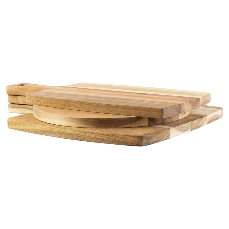 Classic Cuisine 3-Piece Wooden Cutting Board Set