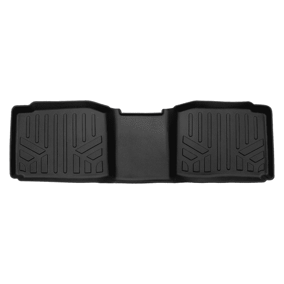 SMARTLINER All Weather Protection Custom Fit Black 2nd Row Floor Mat Liner Set Compatible With 2023-2024 Mitsubishi Outlander PHEV
