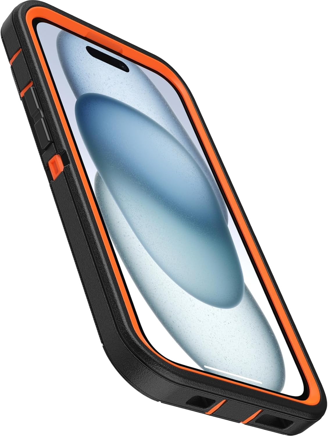 OtterBox iPhone 15, iPhone 14, & iPhone 13 (Only) - Defender Series Case - Realtree Blaze Edge (Camo) - Screenless - Rugged & Durable - with Port Protection - Holster Clip Includes