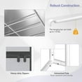 thumbnail image 5 of Costway 4x8 Grow Tent, 96''x48''x80'' High Reflective Mylar w/Observation Window Gray, 5 of 9