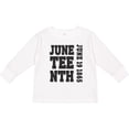 thumbnail image 3 of Inktastic Juneteenth June 19, 1865 Boys or Girls Long Sleeve Toddler T-Shirt, 3 of 5
