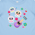 thumbnail image 4 of Inktastic Day of the Dead Owl Sugar Skulls and Guitar Boys or Girls Baby T-Shirt, 4 of 5