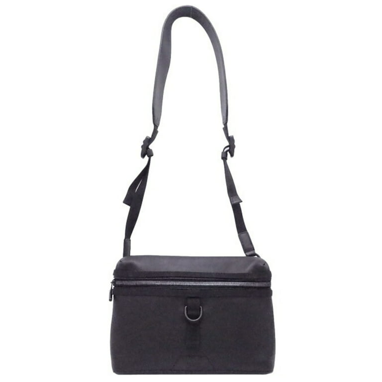 Authenticated used Louis Vuitton Crossbody Shoulder Bag Messenger PM Black Leather Men's M52176, Size: (HxWxD): 18.5cm x 26cm x 4cm / 7.28'' x 10.23
