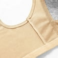 thumbnail image 4 of SELONE Womens Bras Wireless Plus Size Push Up T Shirt Bra Front Closure Wide Strap Bras Everyday Underwear, 4 of 7