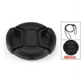 thumbnail image 2 of Universal 46mm Center Pinch Front Lens Cap for DSLR Camera, 2 of 2