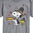thumbnail image 3 of Peanuts - Thanksgiving Scene - Men's Short Sleeve Graphic T-Shirt, 3 of 6