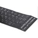 thumbnail image 3 of Autocollant pour clavier arabe, étanche, fond noir, pour ordinateur portable, de bureau, PC, 3 of 4