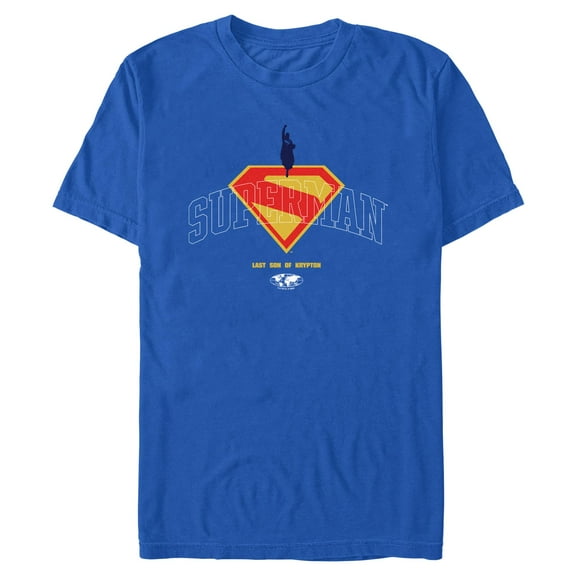 Mens Superman Last Son of Krypton Silhouette T Shirt