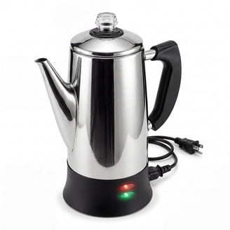 Stansport, Enamel Percolator Coffee Pot, 8 Cup, Blue - Walmart.com