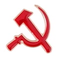 thumbnail image 2 of Broche Esmaltado CCCP URSS Símbolo Unión Soviética Pines Solapa (martillo Hoz), 2 of 6