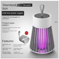thumbnail image 1 of Myggdödarlampa Lågt brus Lågstrålning USB laddning Multifunktionell bärbar mygglampa för hemmacamping[Laddningsmodell] Standard Edition - Gray, 1 of 5