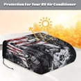 thumbnail image 2 of American Flag Wolf RV Air Conditioner Cover for Most RV Camper Air Conditioner, Lightweight Outdoor Air Conditioner Cushion for Winter, Easy to Install, 2 of 7