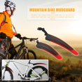 thumbnail image 2 of 2pcs Mountain Bicycle Splash Fender Guard Bike Rear Front Mudguard (Orange), 2 of 7