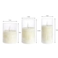 thumbnail image 4 of Color Changing Flameless Candles, Battery Operated LED Pillar Candles, Fake Electric Candles with Remote Control and Timers, Set of 3, 4 of 5