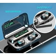 thumbnail image 3 of Auriculares inalámbricos TWS VOLTSTECH F9-5 Bluetooth 5.1, HiFi, cancelación de ruido, control táctil, micrófono HD, negro, 3 of 3
