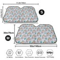thumbnail image 3 of Daiia Unicorn DoingYoga Windshield Sun Shade for Car SUV Truck (Small ), Car Sun Shade Windshield, Car Shades for Front Windows, Sunshade for Car Windshield, 3 of 7